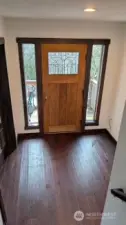 Front Door on Bottom Floor