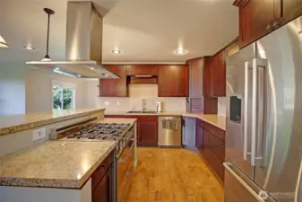 The kitchen is ready for your next meal