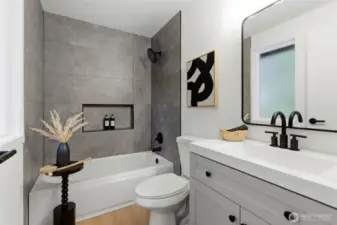 Master bathroom