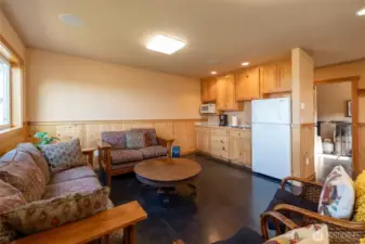 Utilize the private club house for meetings or parties.  There is only 1 home between you and the club house.