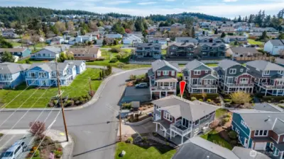 A rare opportunity to own a newer home in one of the area's most sought-after locations with bbreathtaking 180-degree views.  Island and the sparkling Guemes Channel, all the way to stunning western sunsets with  passing ferries.
