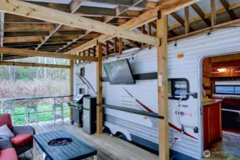 Covered deck