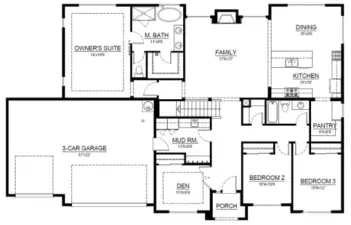 Main Floor. Dimensions are approximate only.