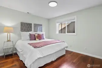 lower level bedroom