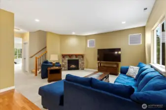 Family Room w/ Fireplace