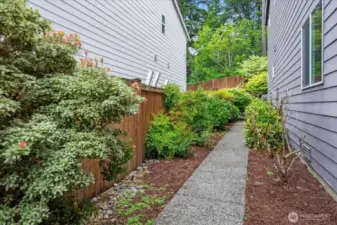 Landscaped Walkway