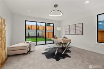 Utility with custom cabinets
