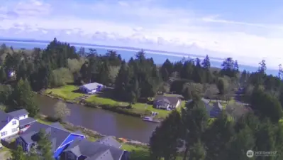 Aerial of property