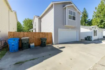 Alley Access to Garage