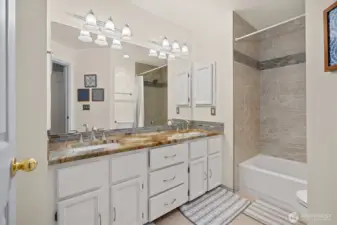 2nd Bathroom w/ Double Vanity
