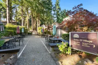 Outdoor dining