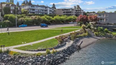 Step out of your building and into the gorgeous views of Kirkland.