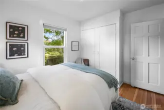 Another shot of the main floor bedroom