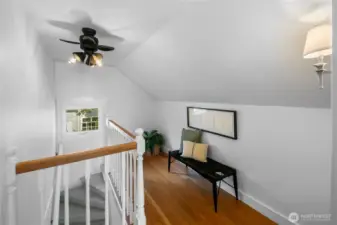 All right, let's head back down the stairs, through the kitchen/mudroom and head outside to the incredible backyard and basement