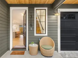 Charming front porch