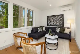 Secondary living area upstairs