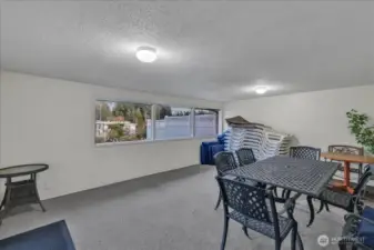 Gathering area in cabana