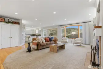 Living Room looking towards Kitchen