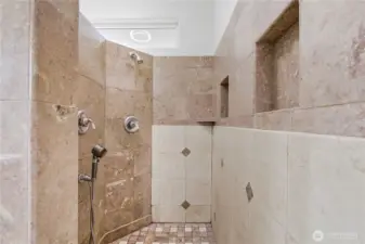 Luxurious Primary Shower