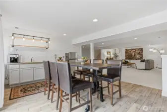 Kitchenette looking Living Area