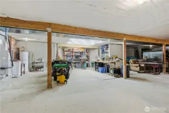 Unfinished Lower Level