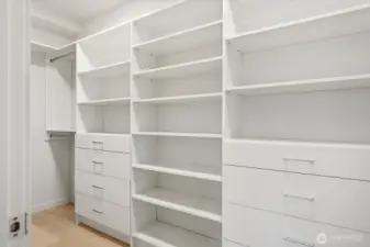Custom built-ins offering exceptional storage