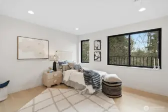 Guest room with ensuite. South facing