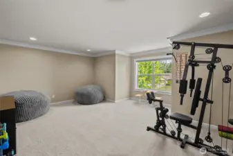 The expansive bonus room provides endless possibilities, ready to accommodate your unique needs.