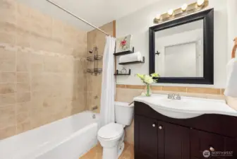 Updated main hall bath