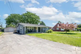 HUGE garage/shop PLUS outbuilding