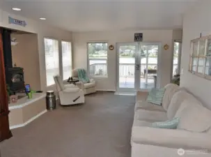 Comfortable Family Room.