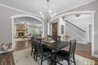 11x14" dining room to host all the "'Gatherings."