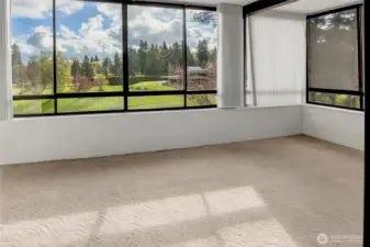 This is a sun porch that you can enjoy to greet the day and watch a sunrise...or check to see if that really is rain you are hearing...