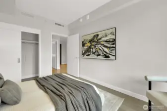 Bedroom big enough for king size bed