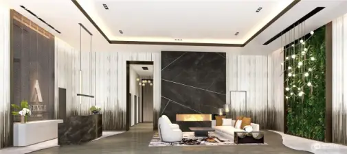 Residences lobby