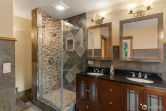 Heated floors!