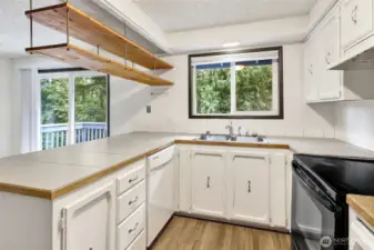 Galley Kitchen.