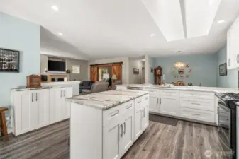 Kitchen view 2