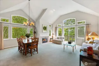 Main-level living room