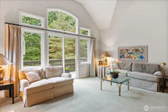 Main-level living room