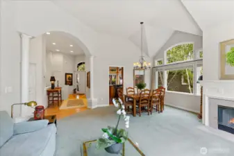 Main-level living room
