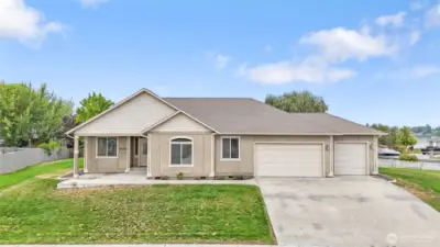 Front of home- virtually painted to match new color