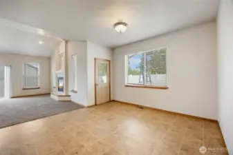 Dining Room and Living Room