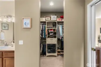 Double Walk-In Closest