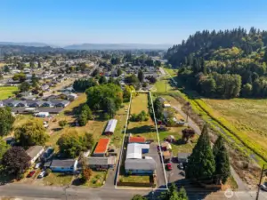 Property outlines are approximate - over 1 acre and minutes to town!