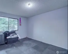 Bedroom 2 on main level of home