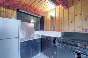 wet bar on family room