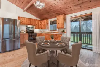 Dining Room Kitchen  Virtually Staged