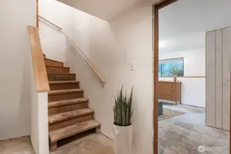 Stairs to Lower level
