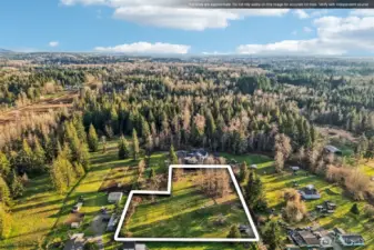 Looking South from 84th st NE